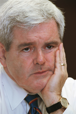 Gingrich calls talk of a Newt Gingrich presidential campaign "pathetic, frankly."